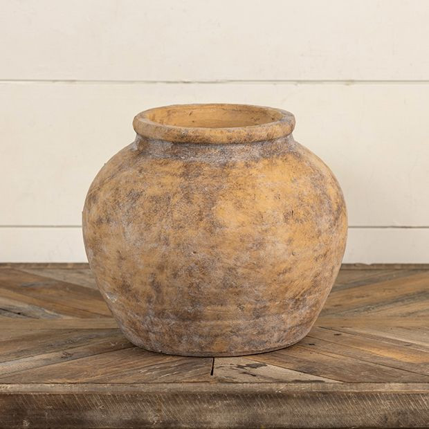 Vintage Terracotta Planter Pot | Antique Farm House