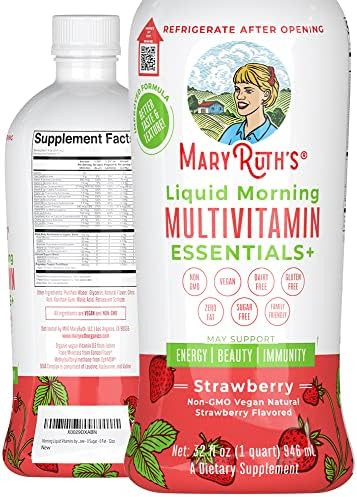 Multivitamin Multimineral for Women Men & Kids by MaryRuth's | No Added Sugar | Vegan Liquid Vita... | Amazon (US)