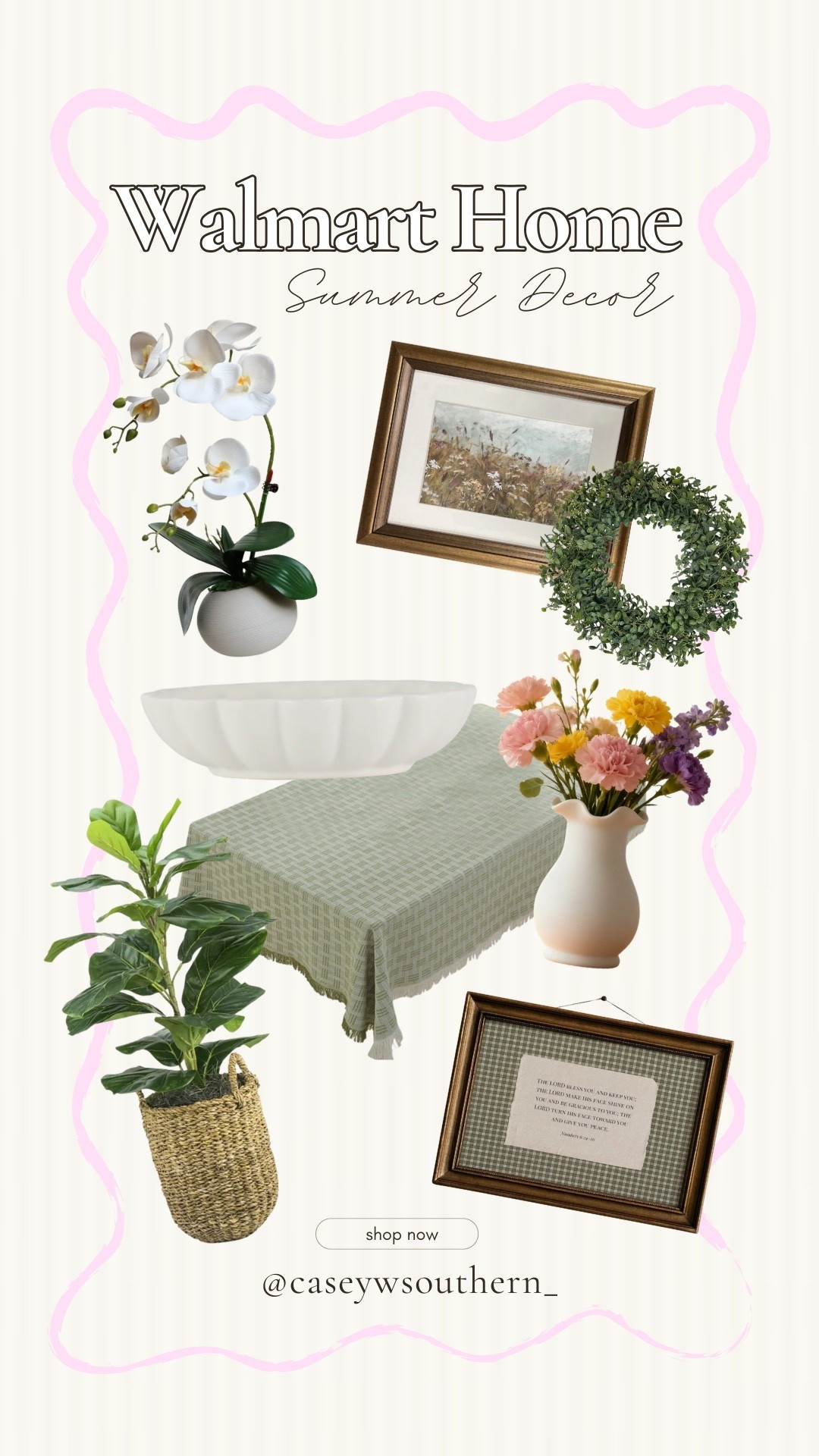 Walmart Home Summer Decor

#LTKSeasonal #LTKdayinmylife