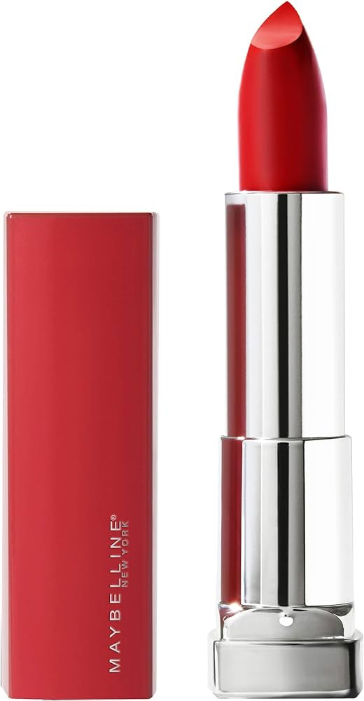 Maybelline Color Sensational Made for All Lipstick, Crisp Lip Color & Hydrating Formula, Red For ... | Amazon (US)