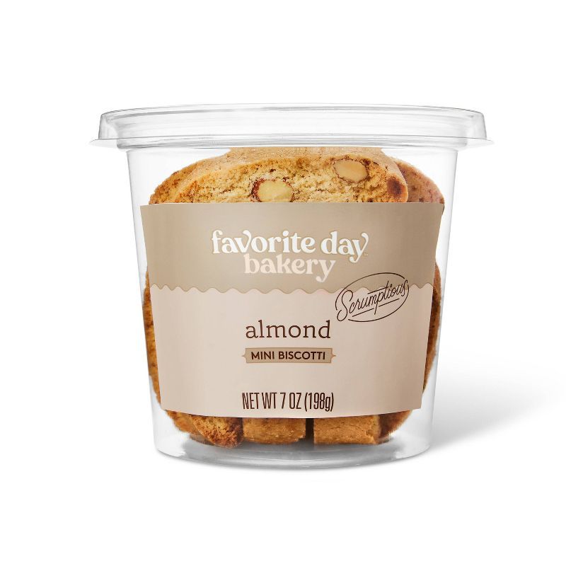 Almond Mini Biscotti - 7oz - Favorite Day™ | Target
