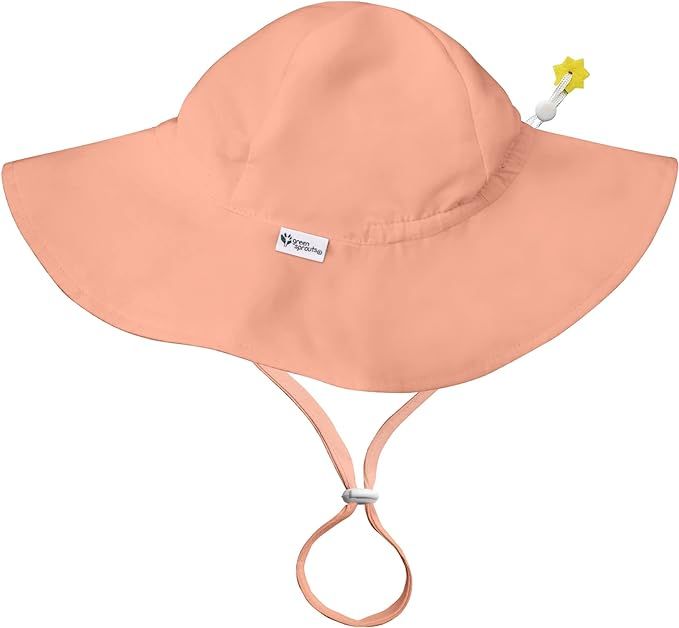 green sprouts Baby Girls' UPF 50+ Eco Brim Hat | Amazon (US)