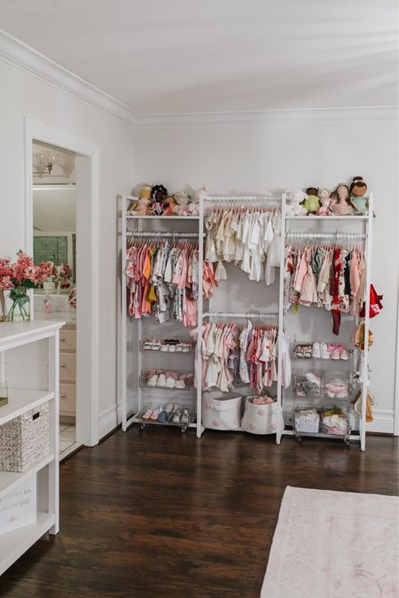 Baby Girl Nursery Storage 🎀

baby girl nursery // nursery storage // nursery decor // nursery organization // nursery closet organization // baby girl clothes

#LTKfindsunder100 #LTKhome #LTKbaby