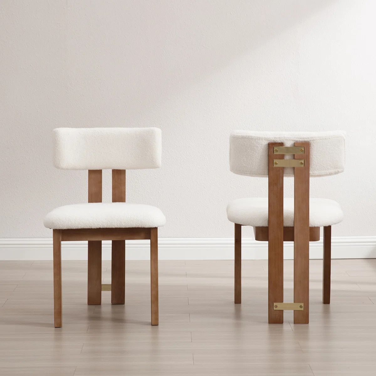 Mahkar 19'' H Upholstered Side Chair (Set of 2) | Wayfair North America