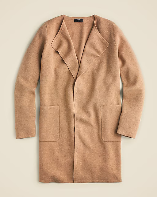 Juliette collarless sweater-blazer | J. Crew US