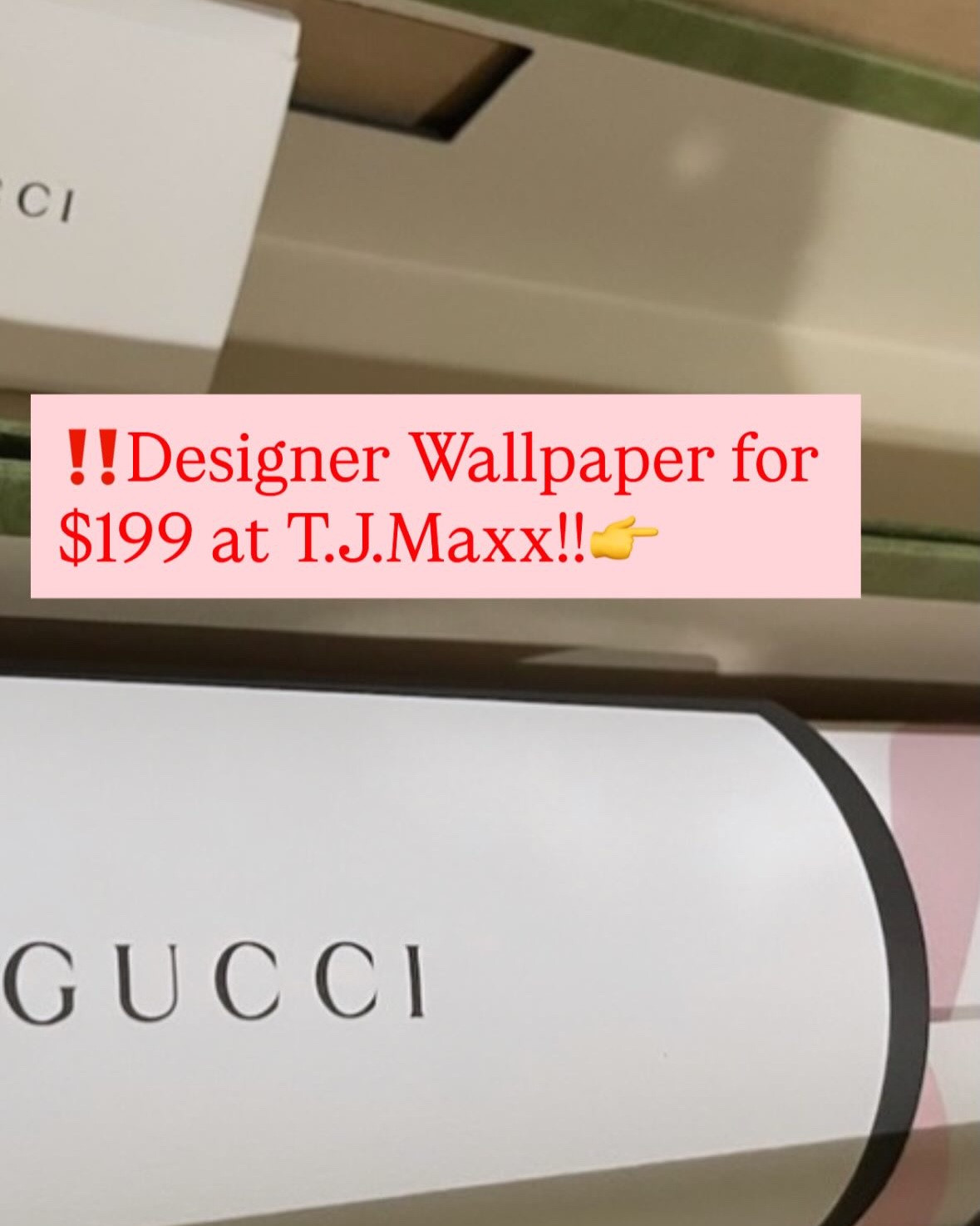 ✨Like this to keep seeing Designer Sale updates in your feed!

‼️Gucci Wallpaper for $199 (retail is $550 a roll)! People have been finding this in stores @tjmaxx for a while, but one style is online now! Scroll right to see!👉 

Link attached!👇Check your local store for additional patterns! 

✨Follow for Designer Finds for less!

#luxuryfashion 
#highendfashion 
#designerdeals 
#luxuryshopping 
#fashioninvesting