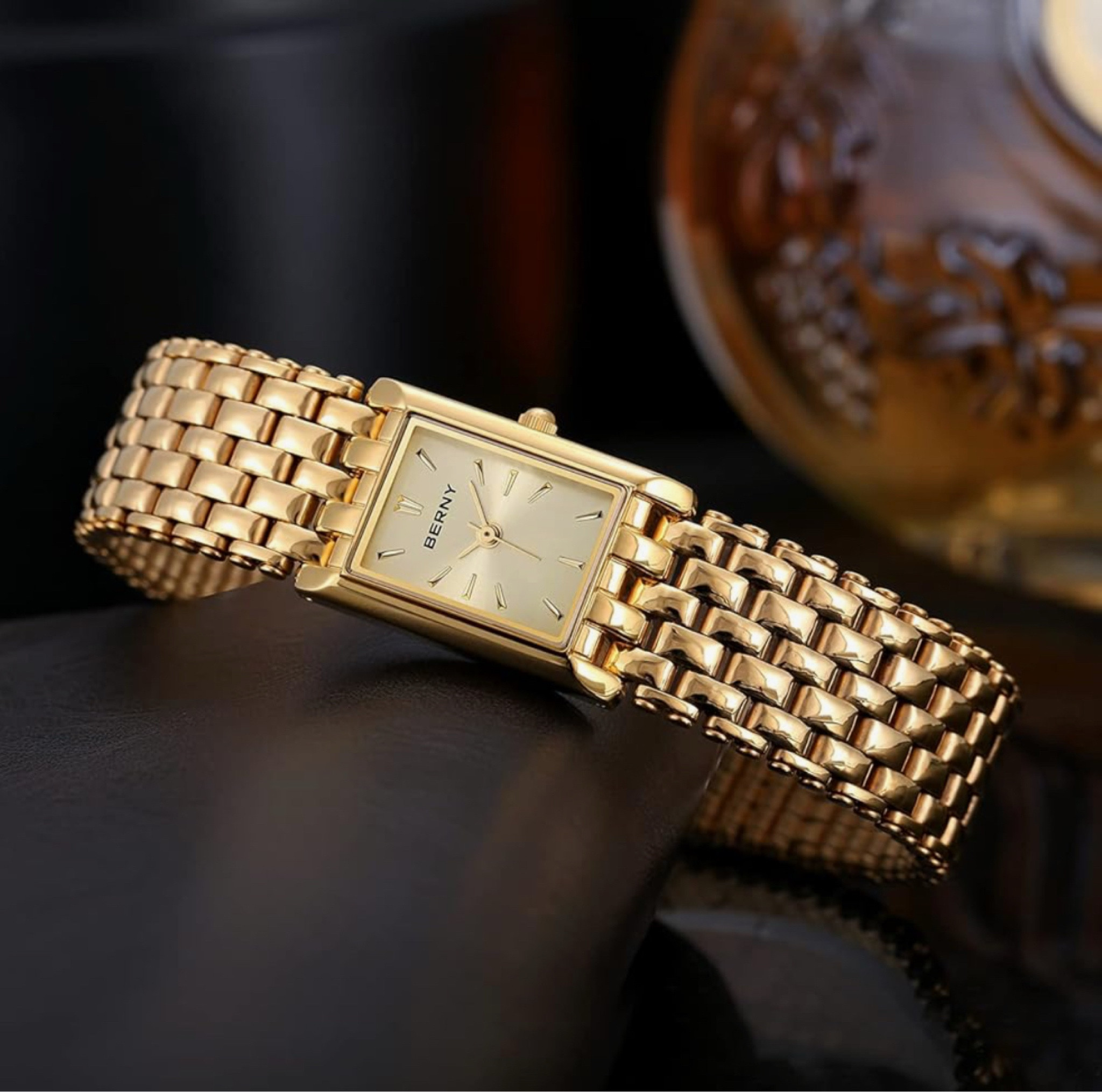 Gold watch 