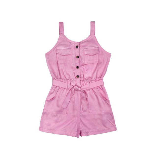 Wonder Nation Toddler Girls Jumpsuit, Sizes 12M-5T | Walmart (US)