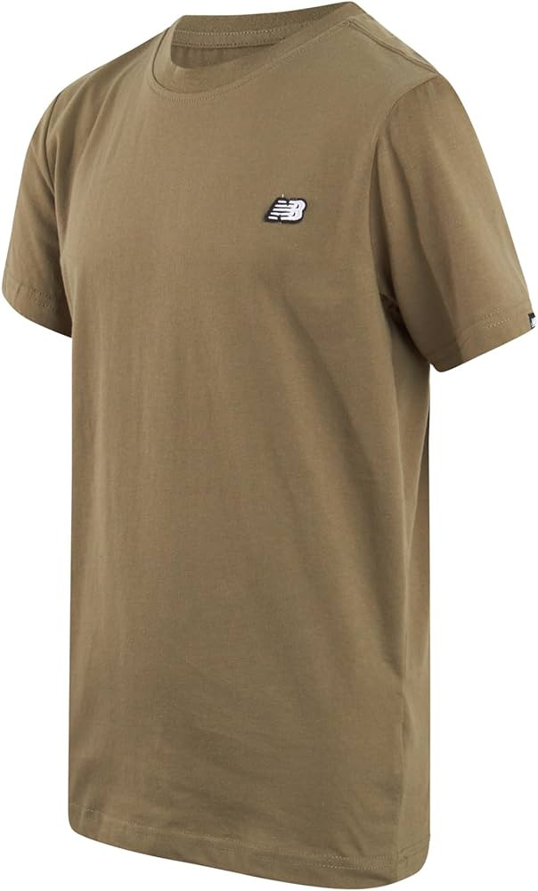 New Balance Boys' T-Shirt - Classic Cotton Active T-Shirt for Boys - Kids Youth Crewneck Short Sl... | Amazon (US)