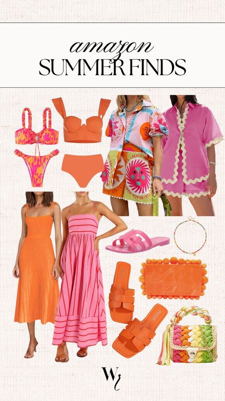 Amazon pink and orange swim and summer favorites 

#LTKStyleTip #LTKSwim #LTKSeasonal