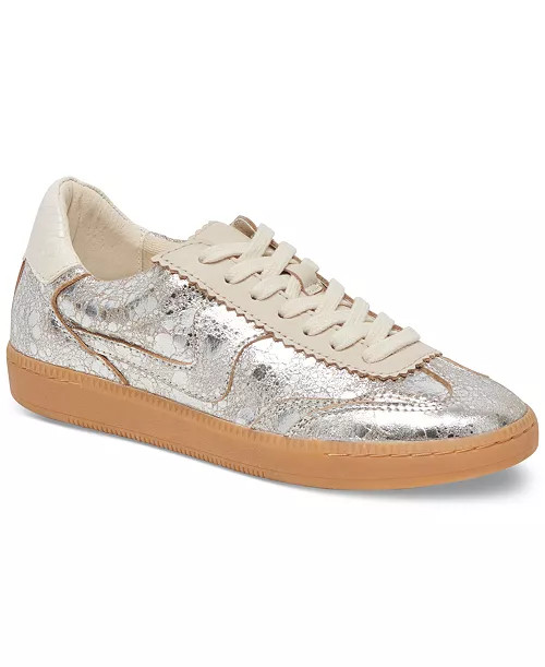 Dolce Vita Women's Notice Low-Profile Lace-Up Sneakers - Macy's | Macy's
