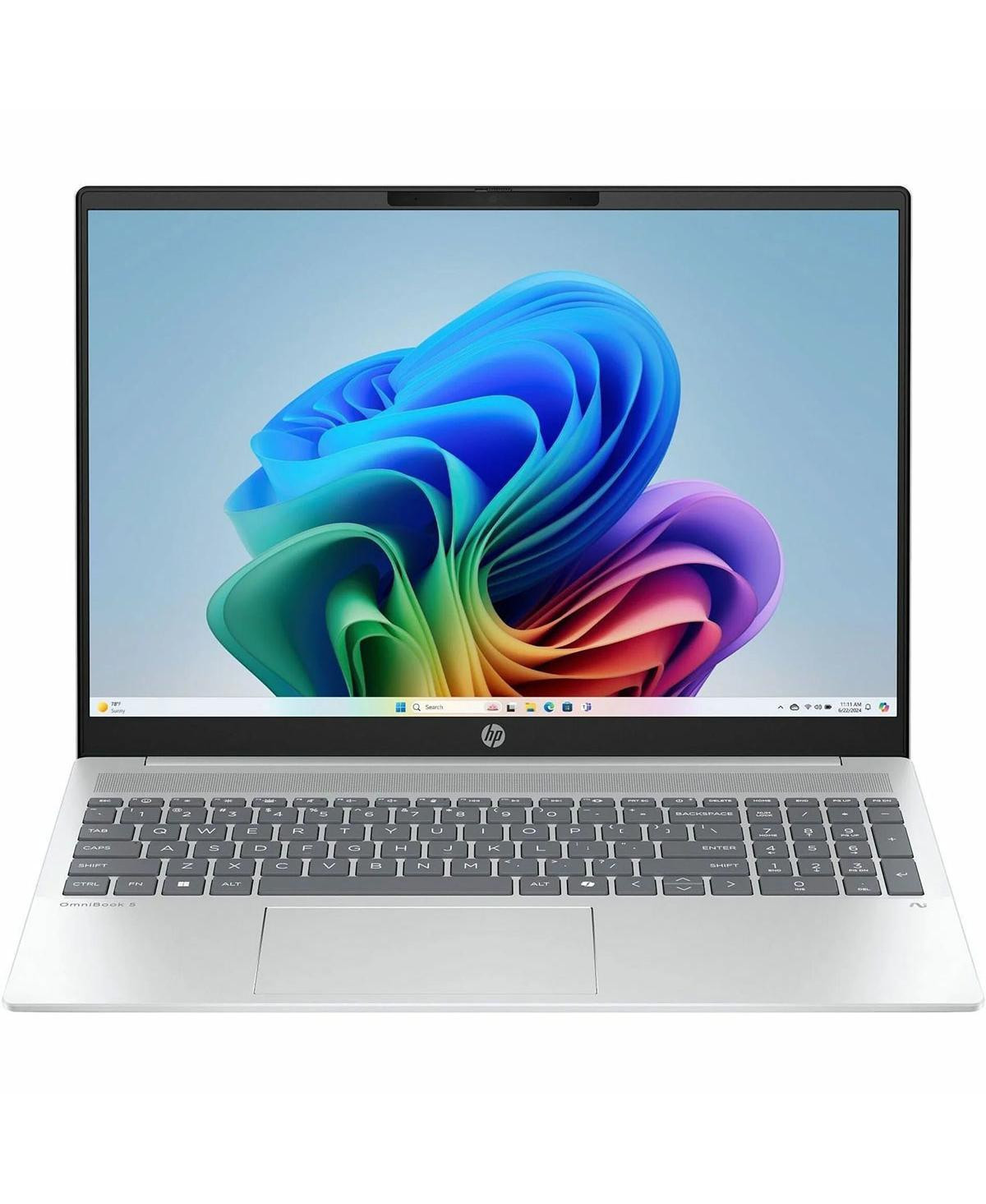 Hp OmniBook 5 Ngai 16-ag1547nr 16" Wuxga Touchscreen Copilot+ Pc Laptop, Amd Ryzen Ai 7 350 2.0GHz, 16GB Ram, 1TB Ssd, Windows 11 Home, Glacier Silver | Macy's