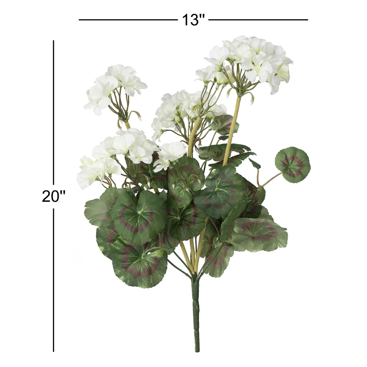 Polyethylene (PE) Geranium Arrangement (Set of 4) | Wayfair North America