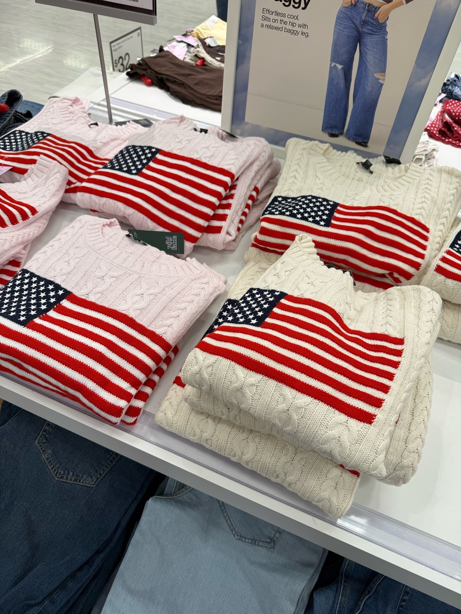 Flag sweaters for Memorial Day or the 4th of July ❤️

#LTKgrwm #LTKootd #LTKSeasonal
