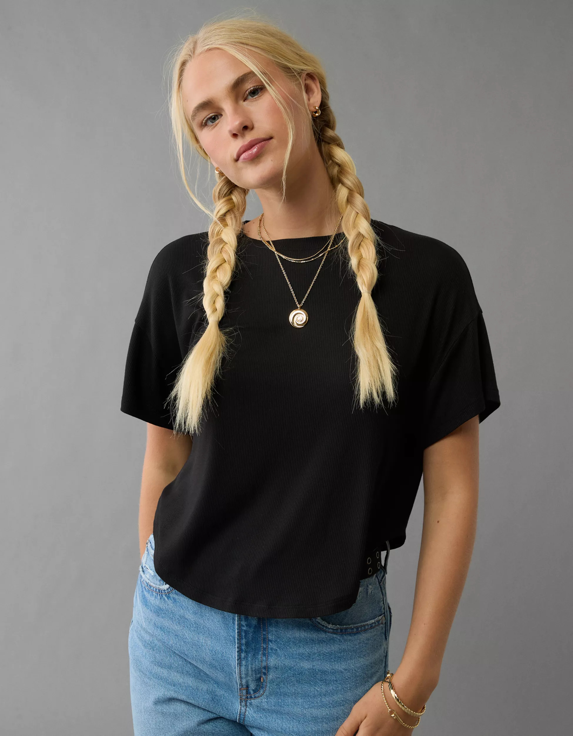 AE Soft & Sexy Boxy T-Shirt | American Eagle Outfitters (US & CA)