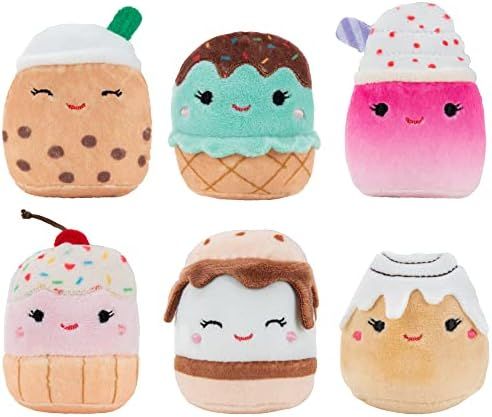 Squishville by Original Squishmallows Sweet Tooth Squad Plush - 2-Inch Bernice, Chanel, Cinnamon,... | Amazon (US)