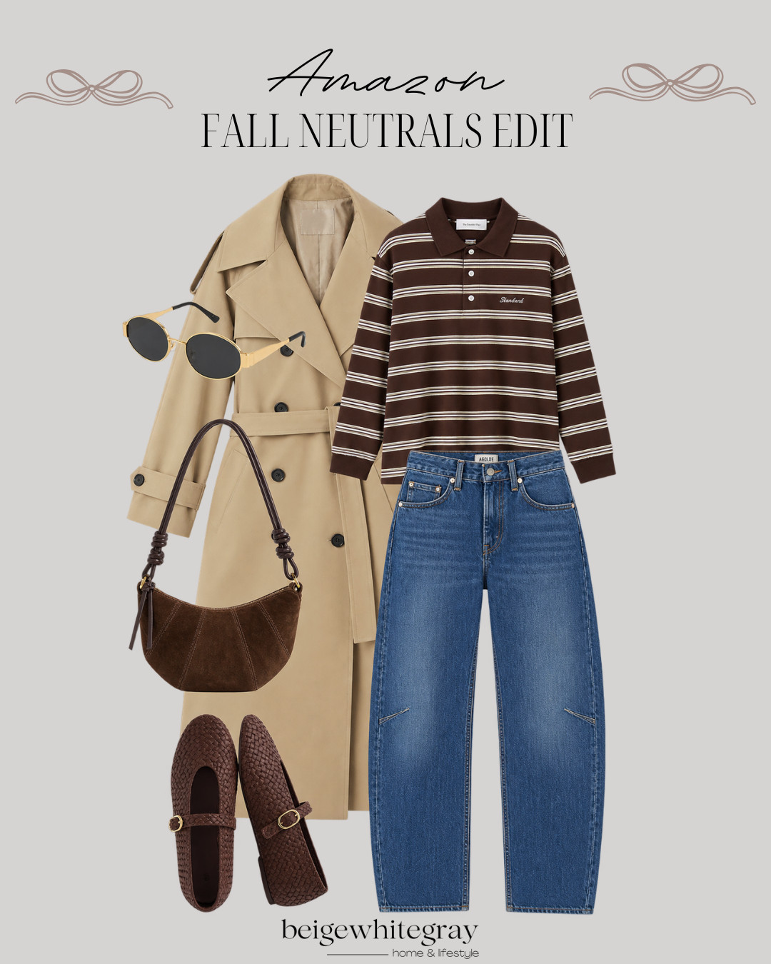 Get ready for fall with these cozy neutrals! Check out my favorite Amazon finds! #fallneutrals #OOTD