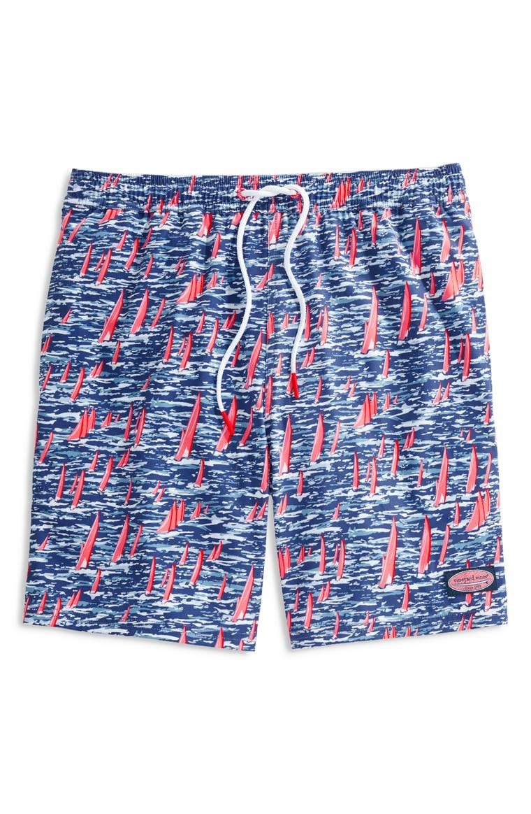 Chappy Stripe Swim Trunks | Nordstrom