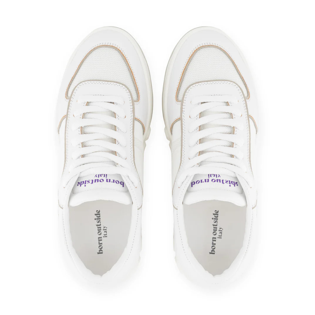 Sneaker 002 - Cloud white - Born Outside | Born Outside Italy