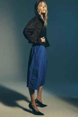 Pilcro Wide-Leg Crop Balloon Trousers | Anthropologie (US)