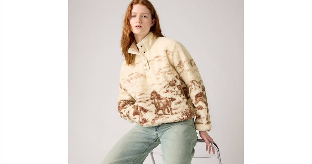 Kasey Sherpa Pullover | Levi's US