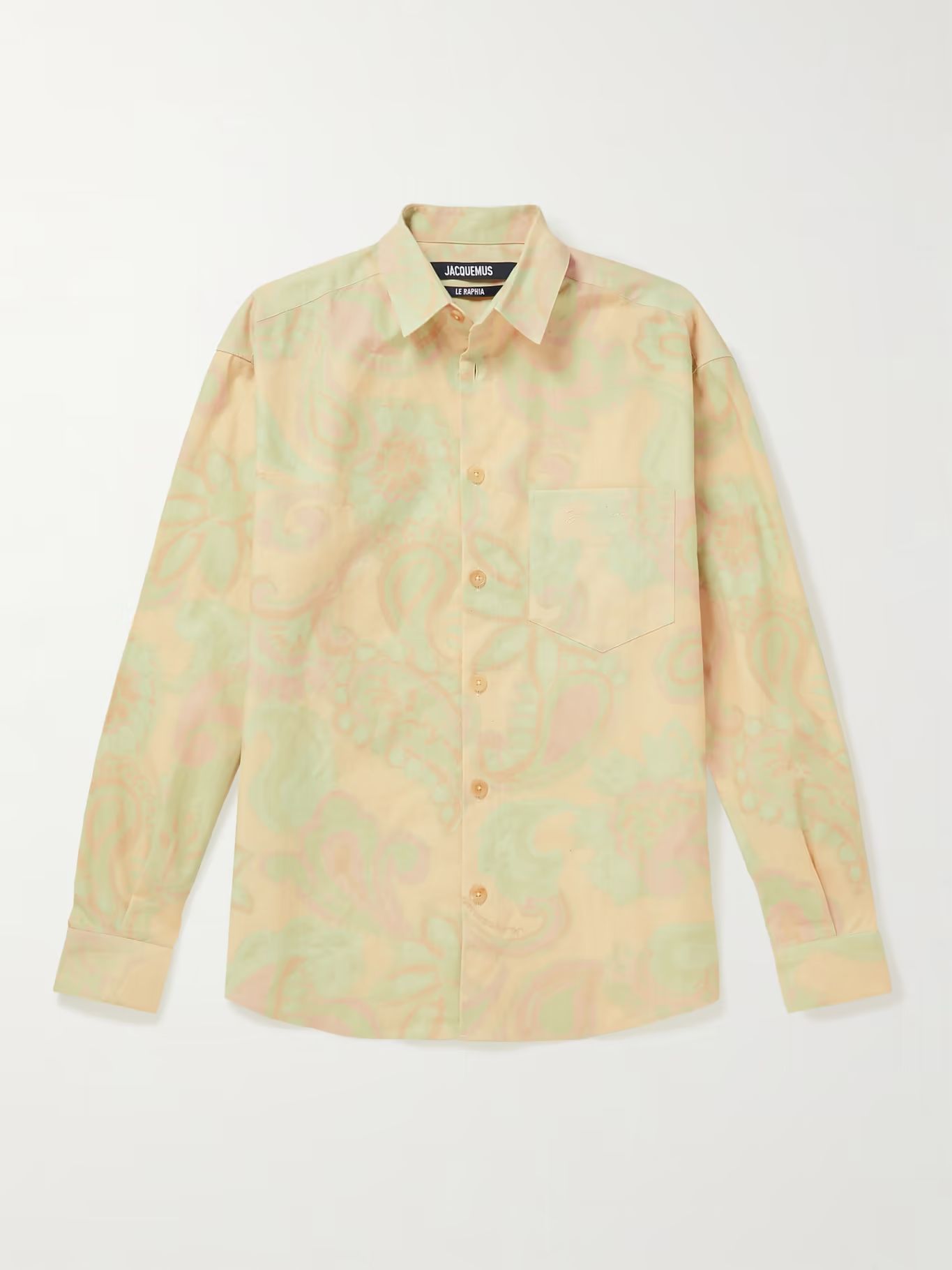 Logo-Embroidered Paisley and Floral-Print Cotton Shirt | Mr Porter (US & CA)