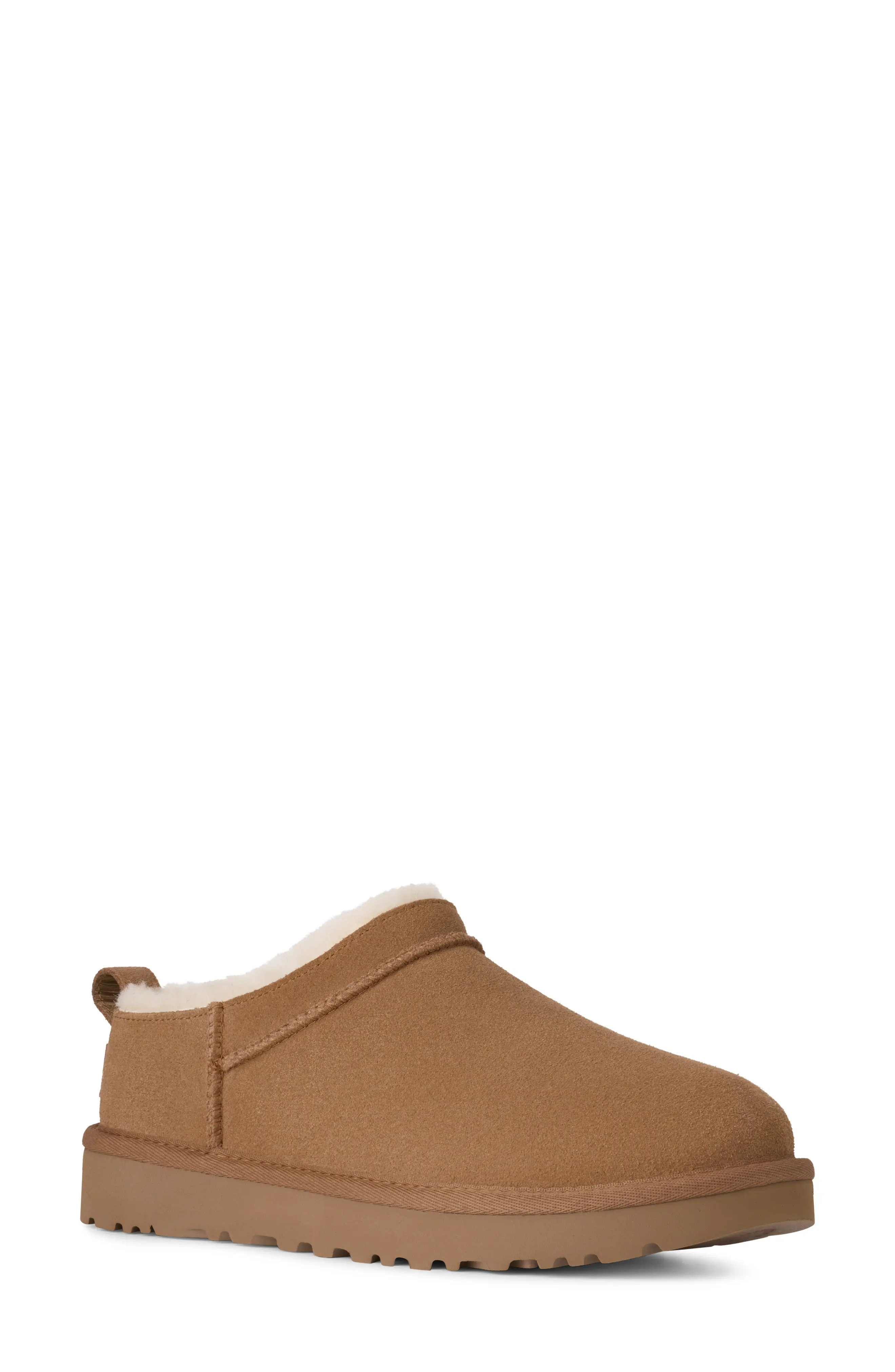 Classic Micro Genuine Shearling Lined Slip-On (Women) | Nordstrom | Nordstrom