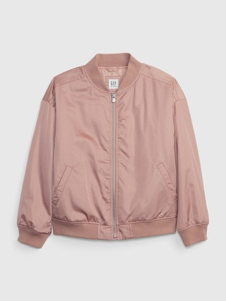 Kids Shiny Bomber Jacket | Gap (US)