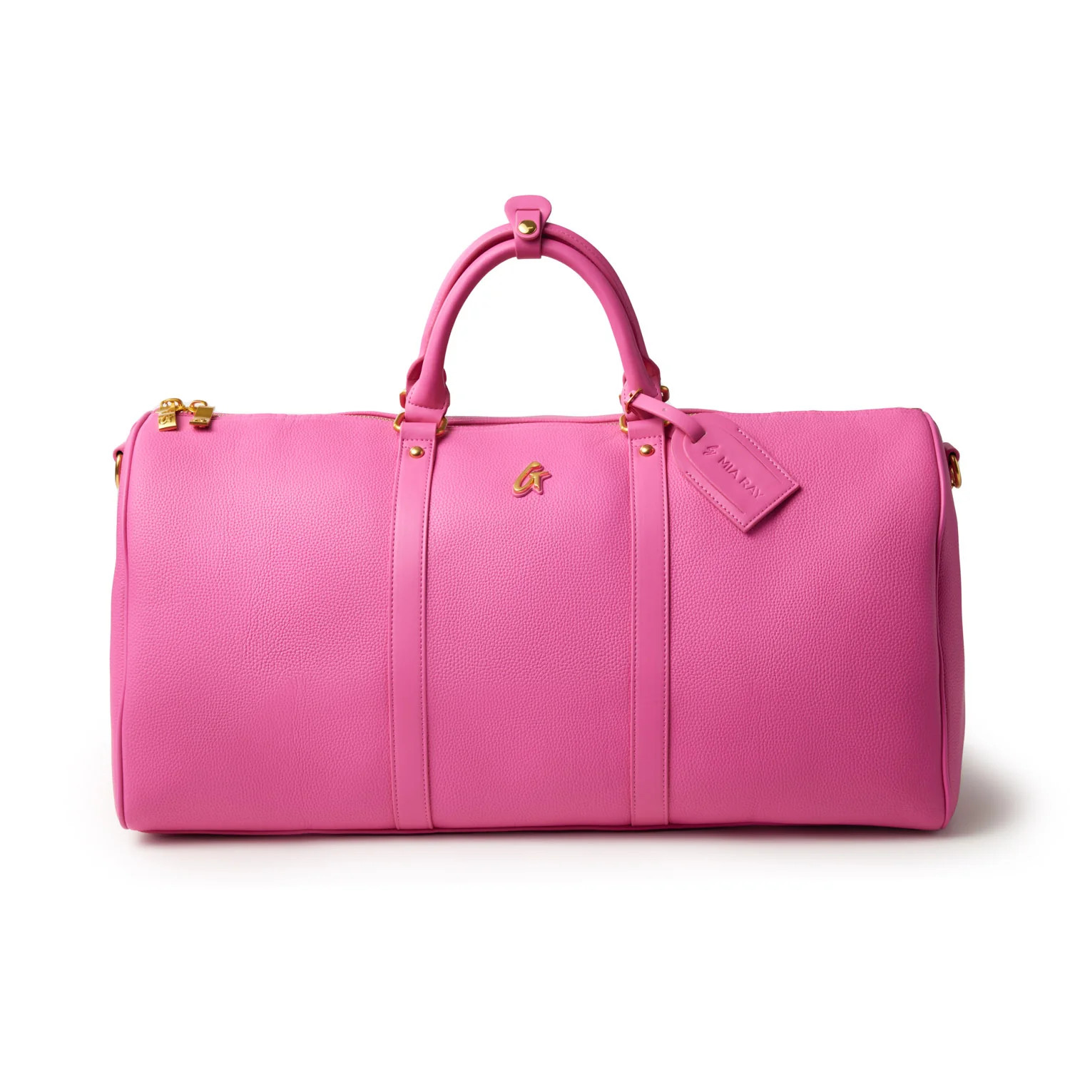 PEBBLE DUFFLE BAG - HOT PINK | Glam-Aholic Lifestyle