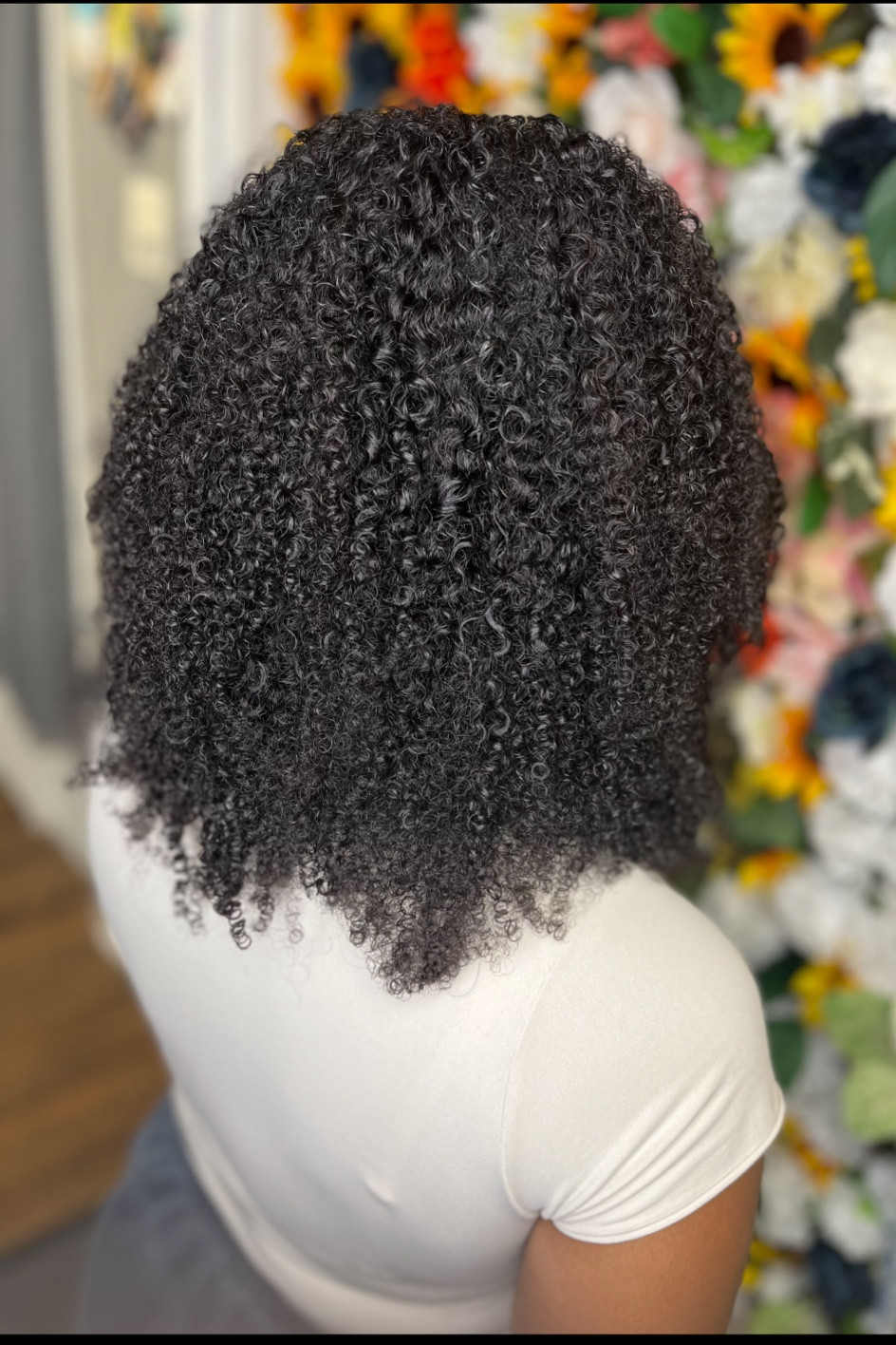 For the natural girls that want longer curls 