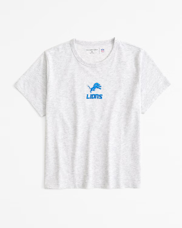 Short-Sleeve Detroit Lions Graphic Skimming Tee | Abercrombie & Fitch (US)