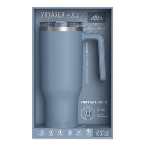 HydraPeak Voyager Tumbler Set, Modern Blue, 40 oz | CVS Health