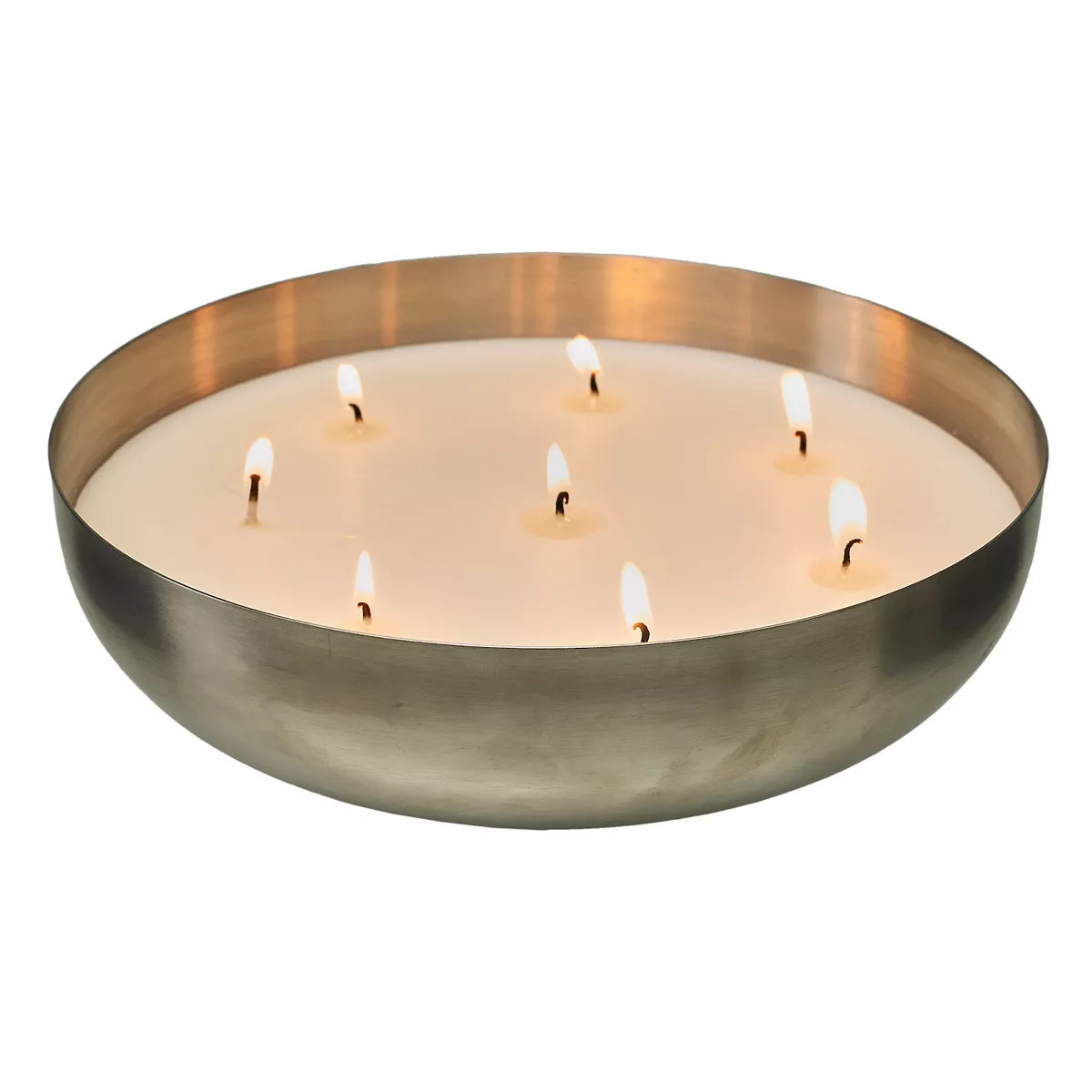 Sonoma Goods For Life® Blue Citron 40-oz. Oversized Silver Bowl Candle | Kohl's