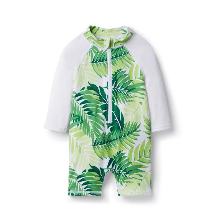 Baby Palm Leaf Rash Guard 1-Piece | Janie and Jack