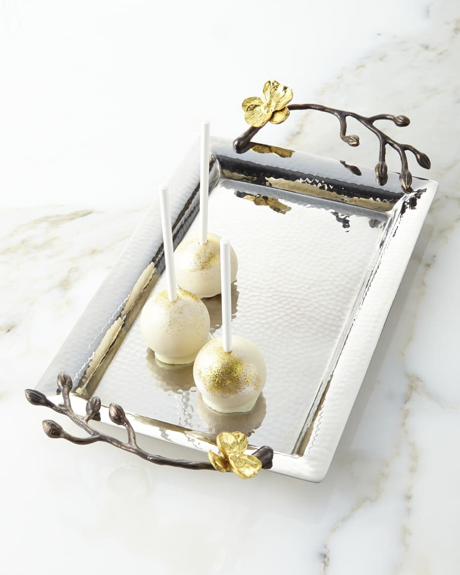 Michael Aram Gold Orchid Mini Tray | Neiman Marcus