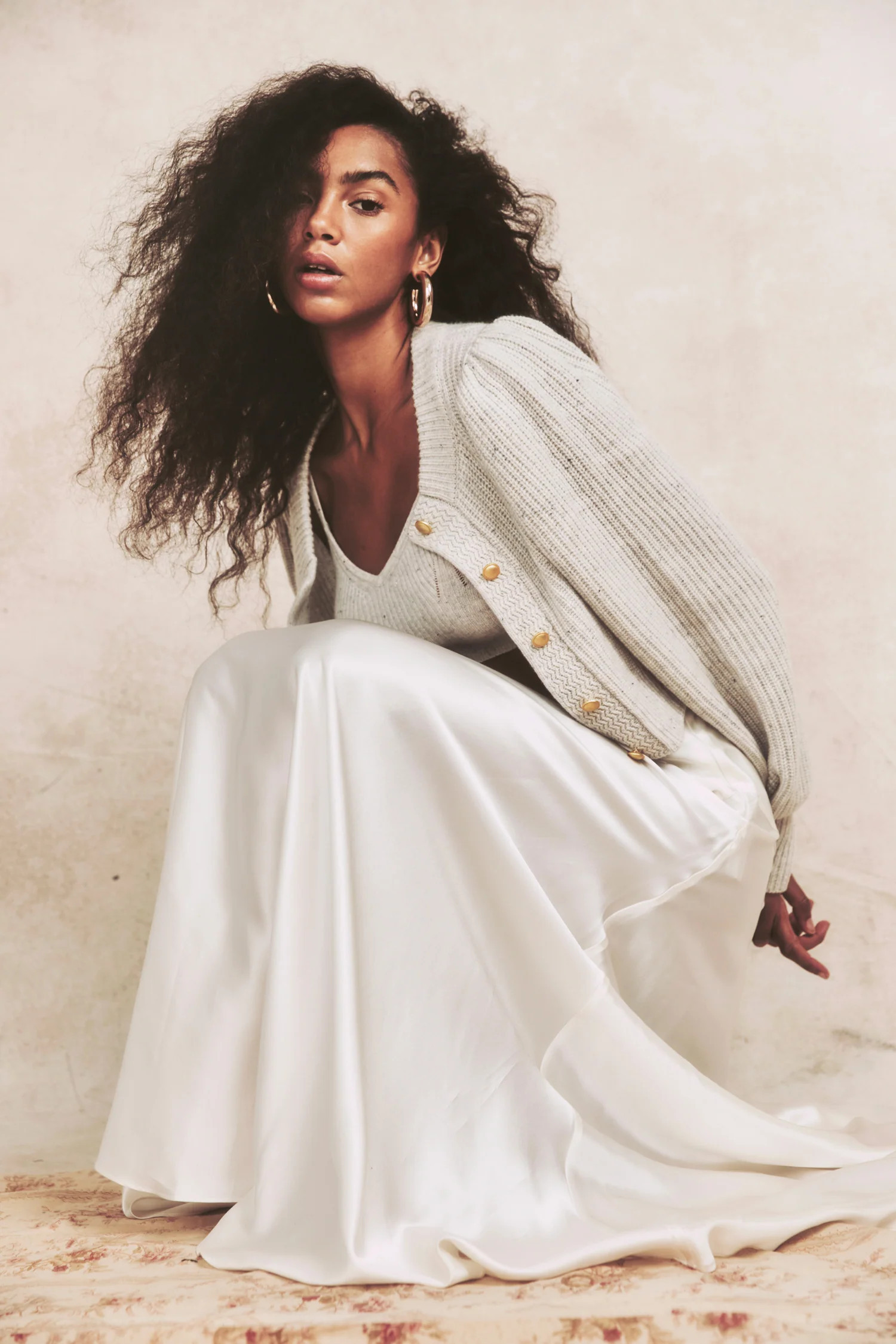 Ziggy Silk Maxi Skirt | LOVESHACKFANCY