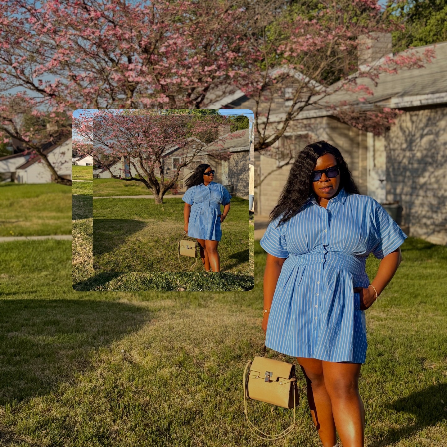 I said I was stepping into my “put together, but still me” era… and this is exactly what I meant 💅🏽

This look is part of my office outfit series, and I love how it gives effortless without trying too hard. It’s one of those pieces you can wear to work without feeling stiff—and still look cute when you step out after.

Low effort, high impact… that’s the vibe this month.

Would you wear this to the office or keep it strictly weekend cute? 👀

Details are on my LTK

#ltkstyle #ltkworkwear #officestyle #curvystyle #postpartumstyle