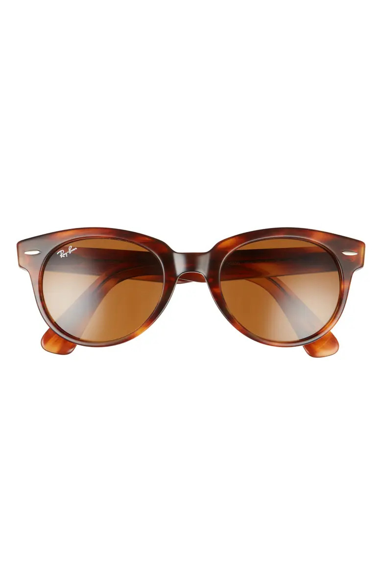 52mm Havana Square Sunglasses | Nordstrom Rack