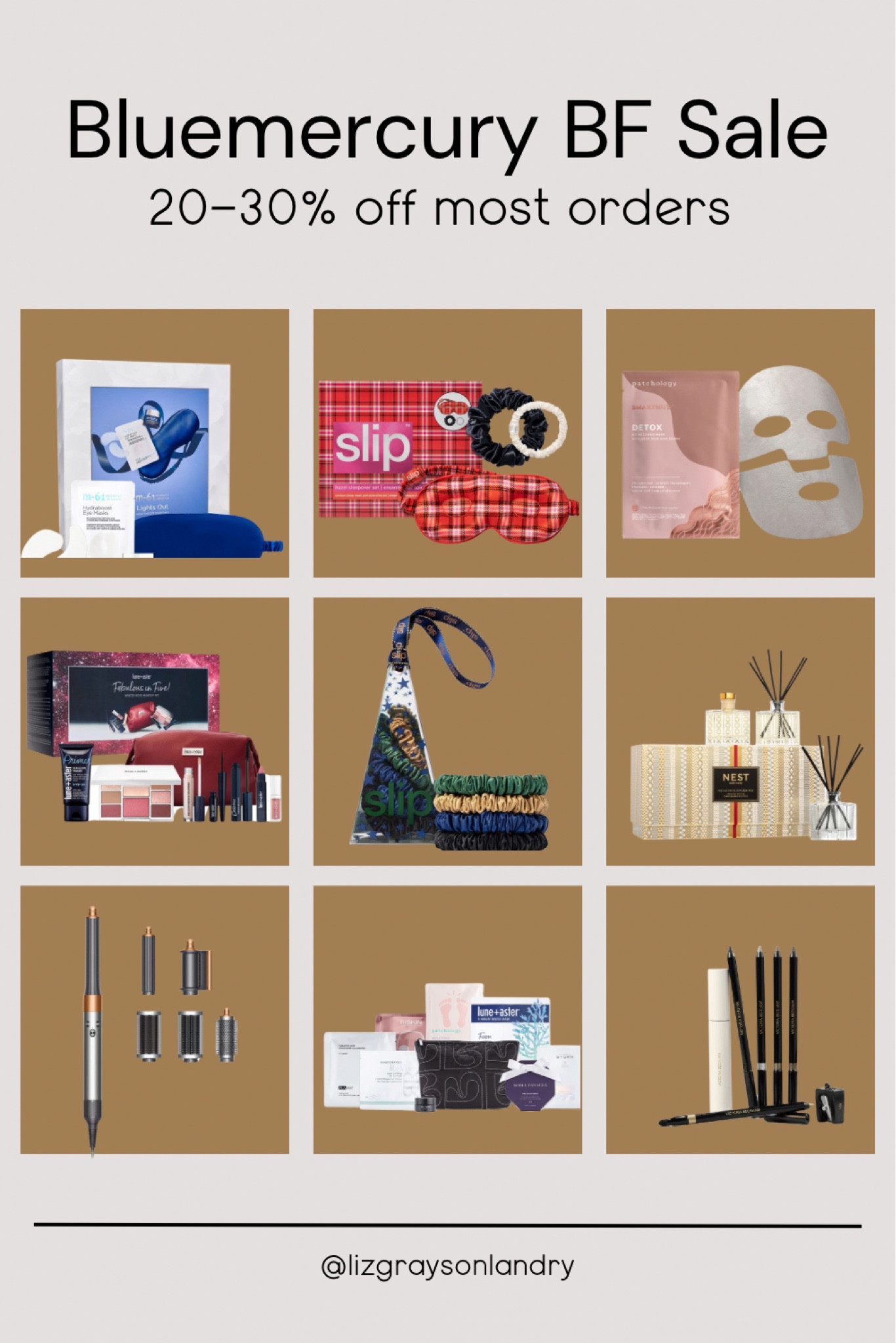 Bluemercury has an amazing sale where you can save 20-30% off depending on your purchase amount! They cash amazing hair, fragrance, beauty, and makeup brands I use daily.  

#LTKCyberWeek #LTKGiftGuide #LTKBeauty