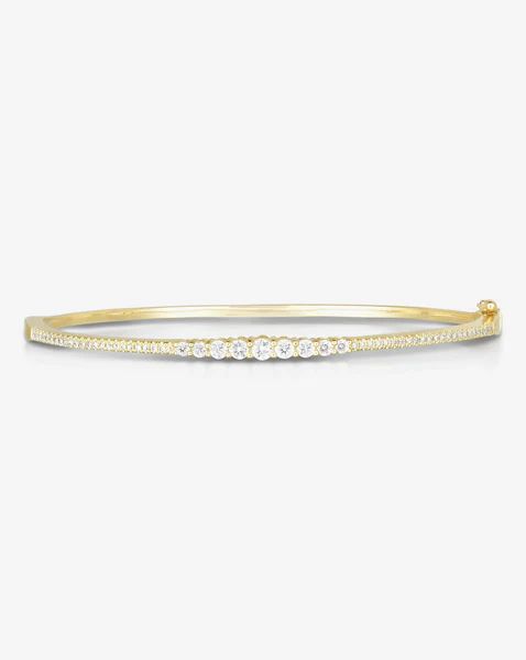 Graduated Diamond Bangle | Ring Concierge