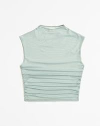 Women's The A&F Paloma Mesh Top | Women's Tops | Abercrombie.com | Abercrombie & Fitch (US)
