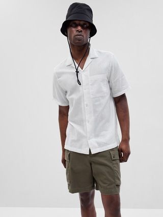Linen-Cotton Vacay Shirt | Gap (US)
