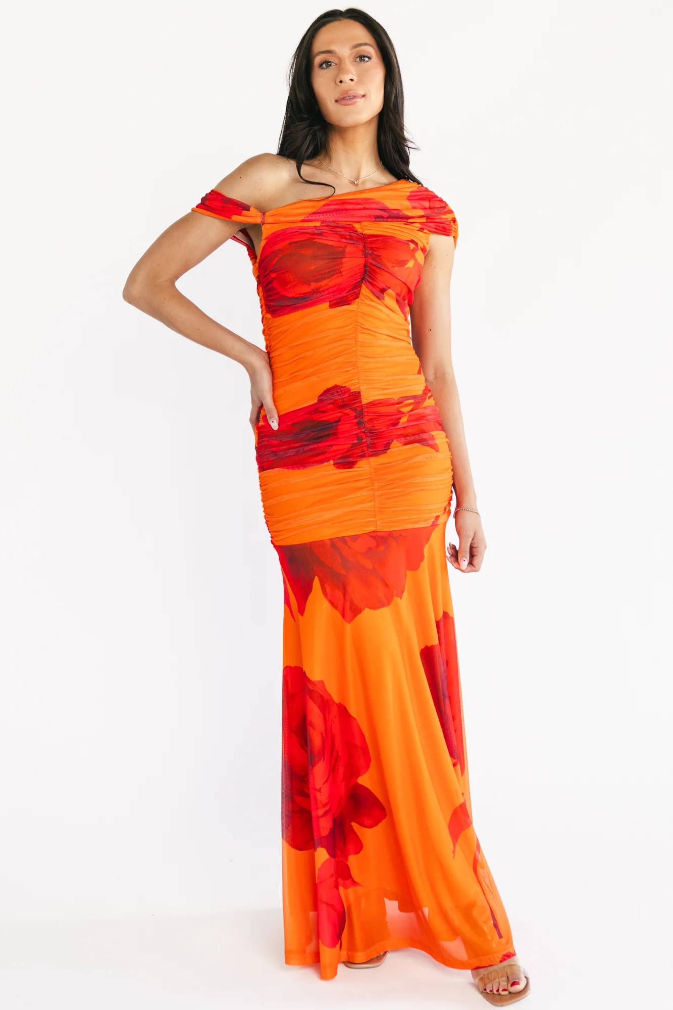 Santorini Maxi Dress | Sunset Red | Baltic Born