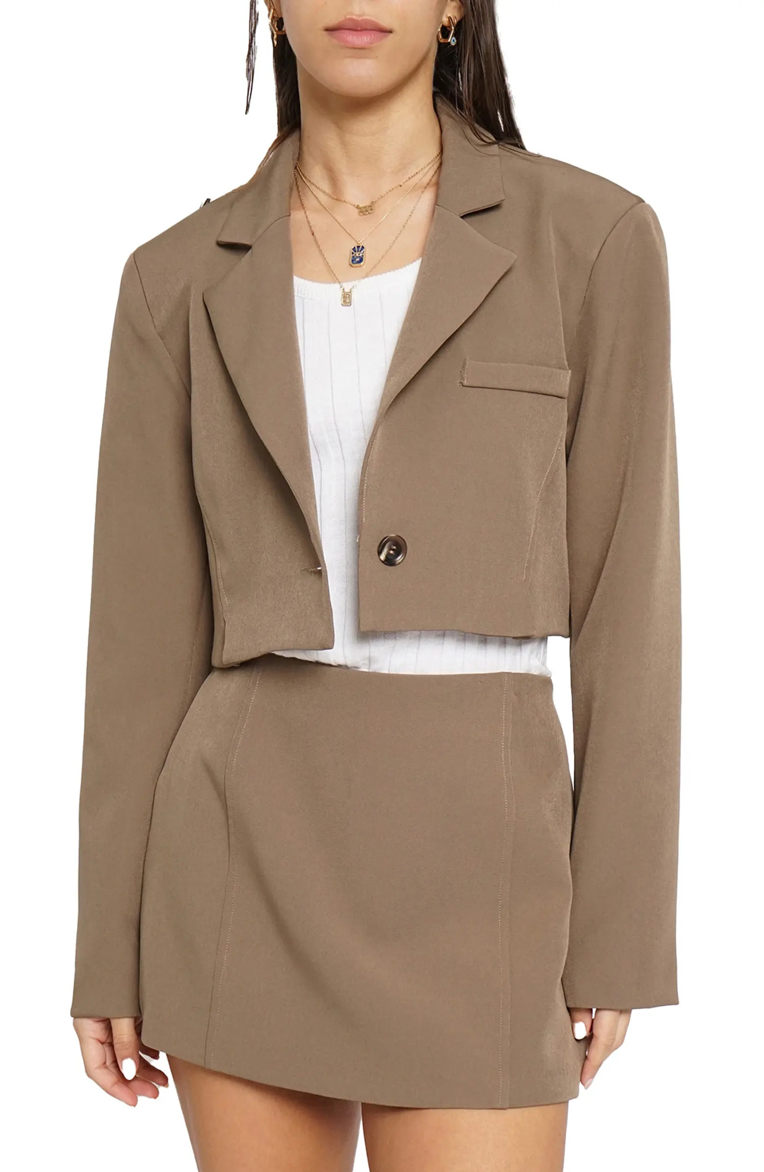 Know One Cares Crop Blazer | Nordstromrack | Nordstrom Rack