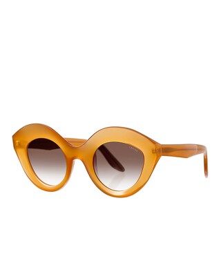 LAPIMA Nina Sunglasses in Amber Gradient | FWRD | FWRD 