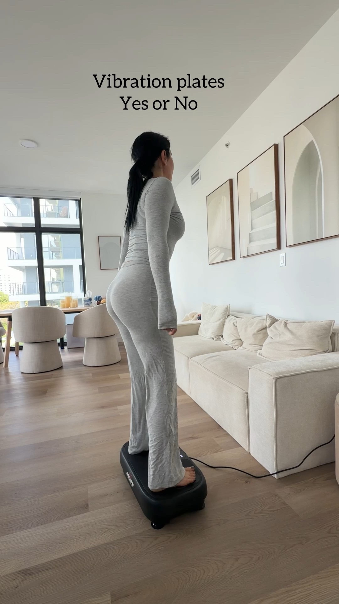 Some of the benefits of vibration plate 

#LTKfitnessgoals #LTKmorningroutine #LTKselfcare