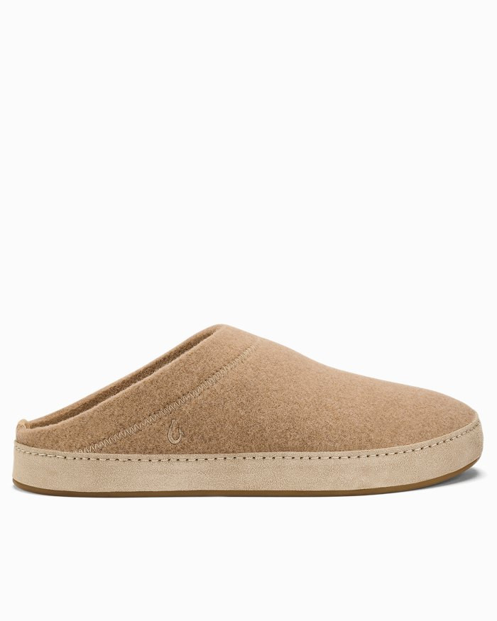 Men's OluKai® Hāmani Hulu Felt Mules | Tommy Bahama
