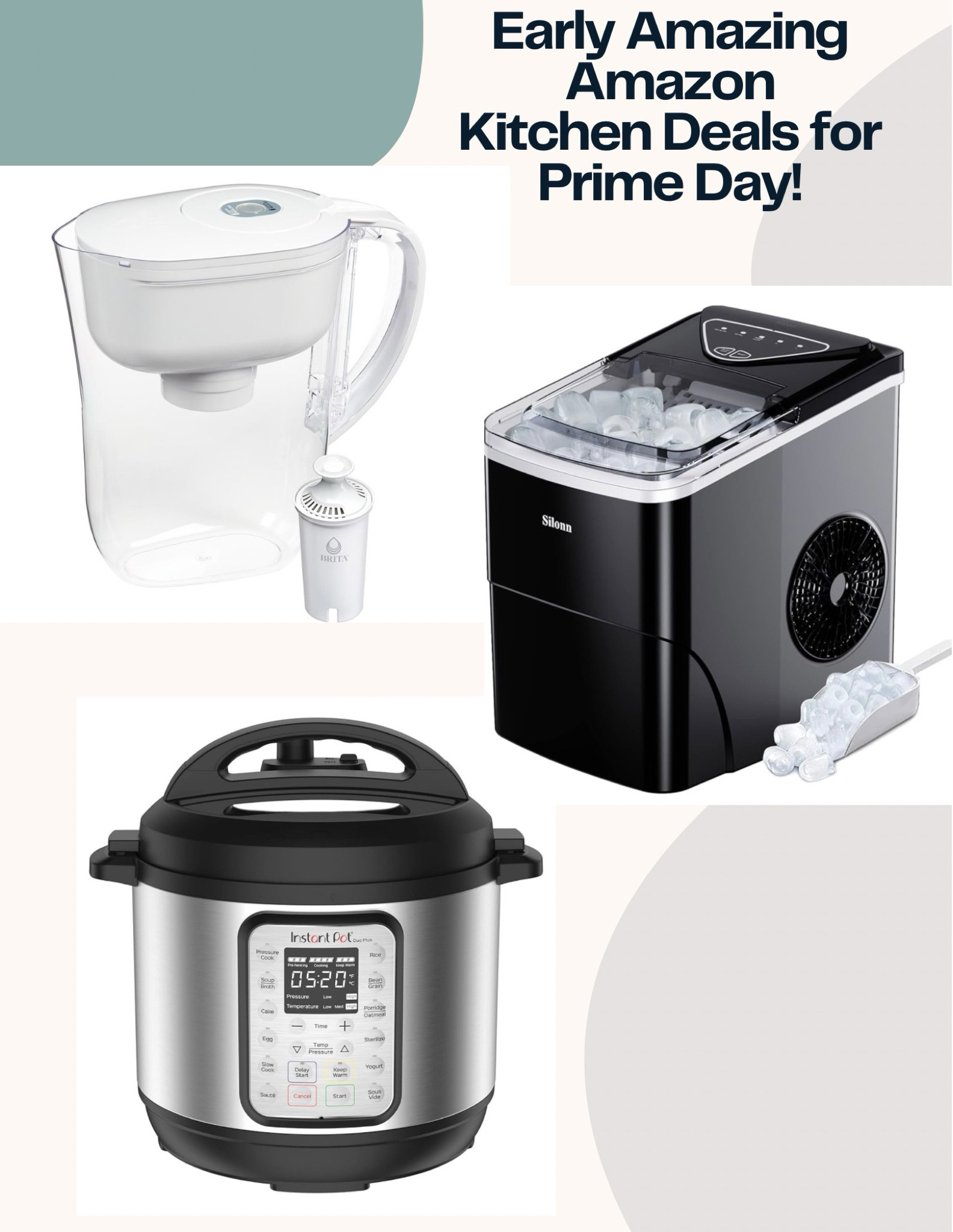 Here are some kitchen items on sale early for Prime Pay!

#LTKFamily #LTKSummerSales #LTKSaleAlert