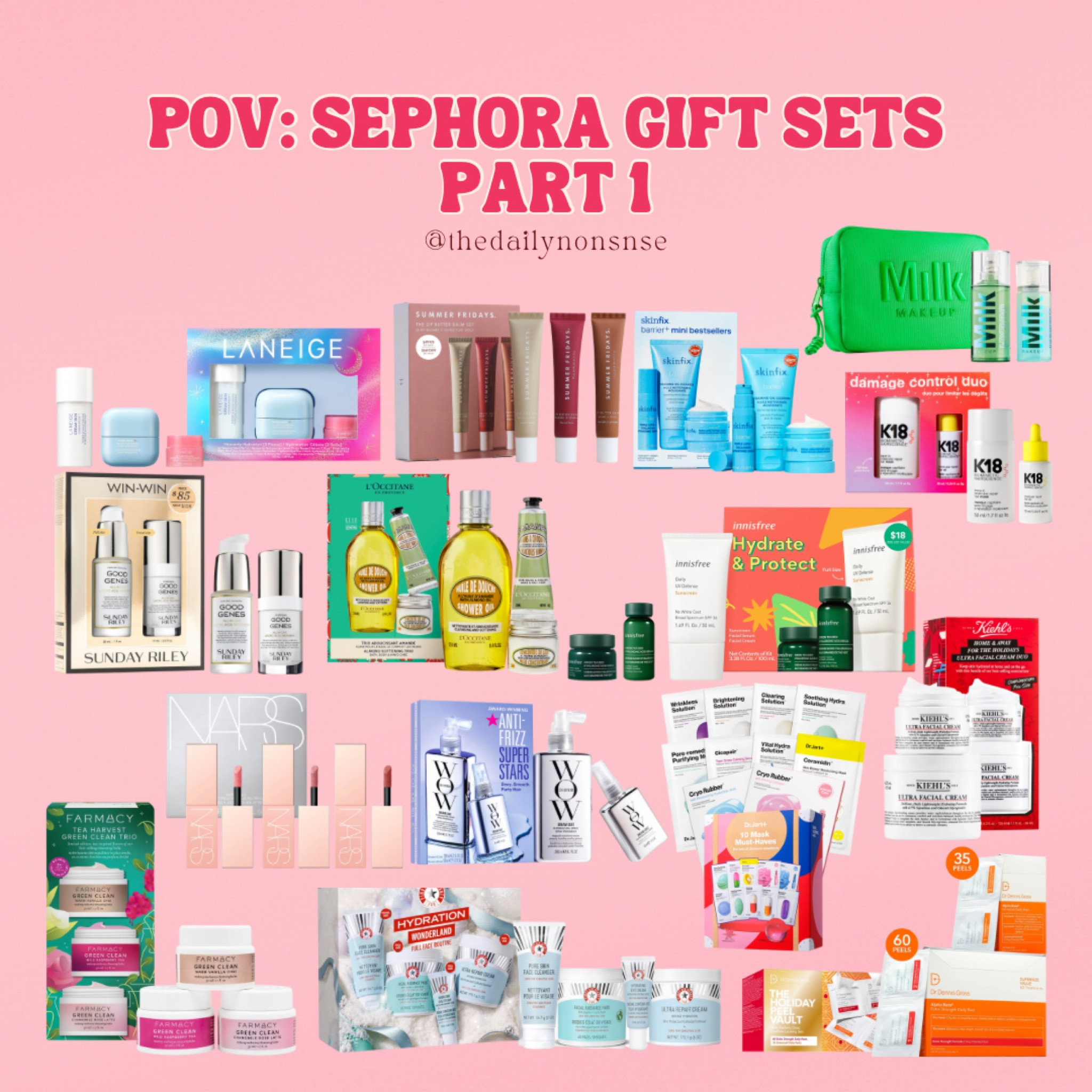 Sephora’s Gift Sets are here! So these are my first picks. ✌🏻✨

#LTKGiftGuide #LTKHoliday #LTKSeasonal