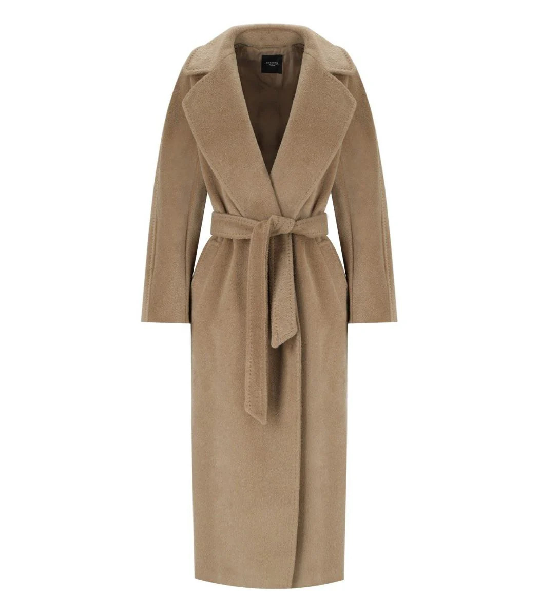 Weekend Max Mara Tempera Camel Coat | Baltini